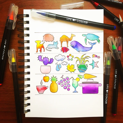 Life of Colour Stencil Pack (Assorted) ** FINAL SALE **