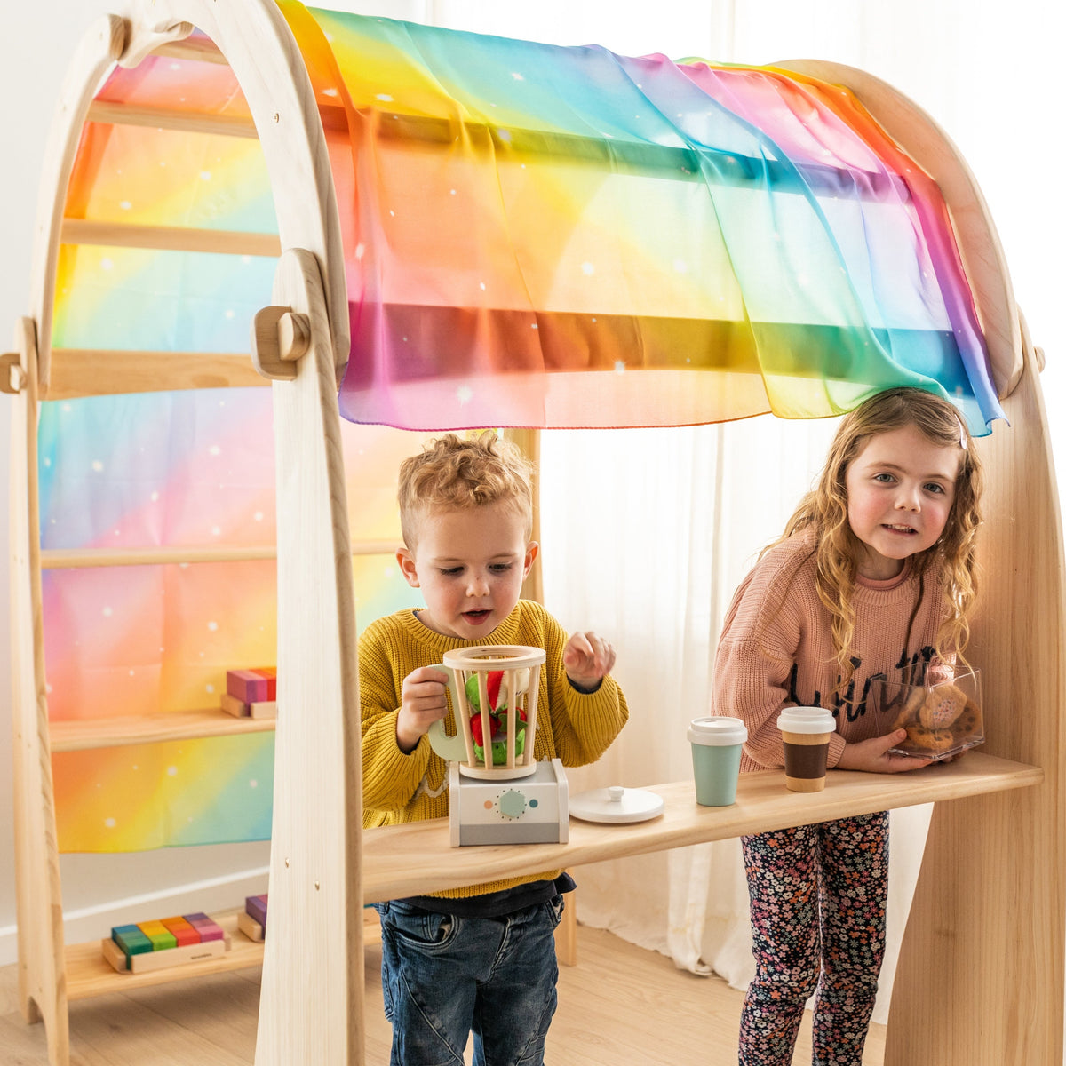 Play Silkies Giant Rainbow Silk