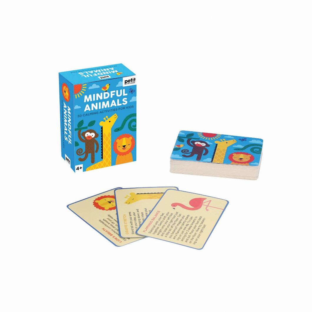 Petit Collage Mindful Animals - Calming Activity Cards