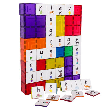 TileTek 40pc Tile Topper - Alphabet LOWER Case Pack