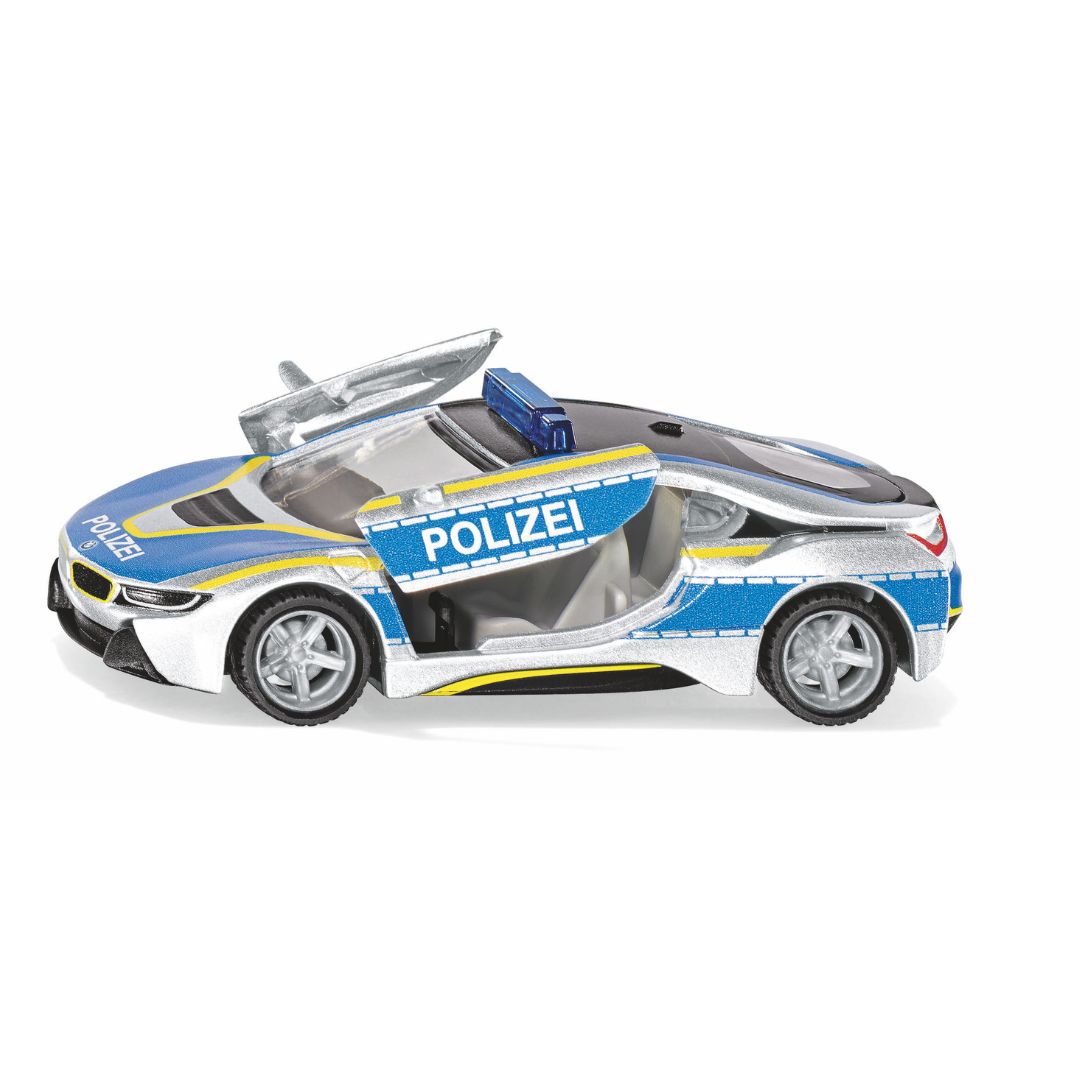 Siku BMW I8 Police Hybrid Die-Cast Model