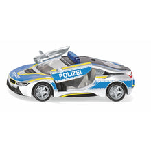 Load image into Gallery viewer, Siku BMW I8 Police Hybrid Die-Cast Model
