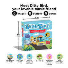 Load image into Gallery viewer, Ditty Bird Children's Songs Board Book (Rechargeable)
