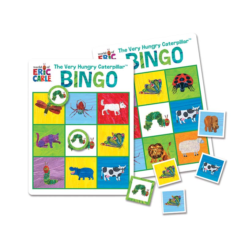The Very Hungry Caterpillar Bingo & Matching Game Tin