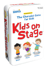 Load image into Gallery viewer, Charades Kids on Stage Tin Game
