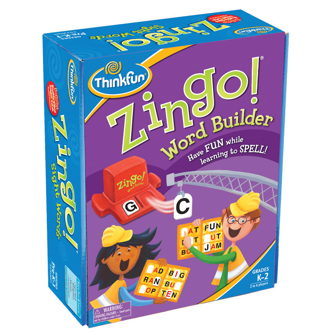 ThinkFun Zingo! Word Builder Game