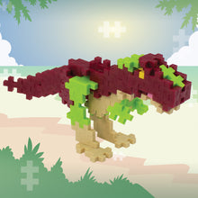 Load image into Gallery viewer, Plus-Plus 100pc T-Rex Puzzle Tube
