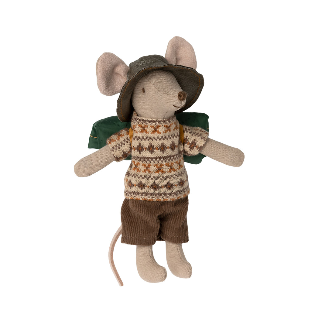 Maileg Hiker Mouse Big Brother