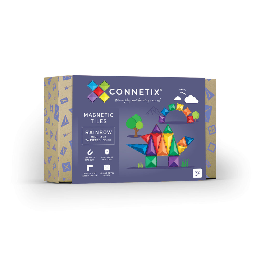 Connetix Rainbow 24pc Mini Pack