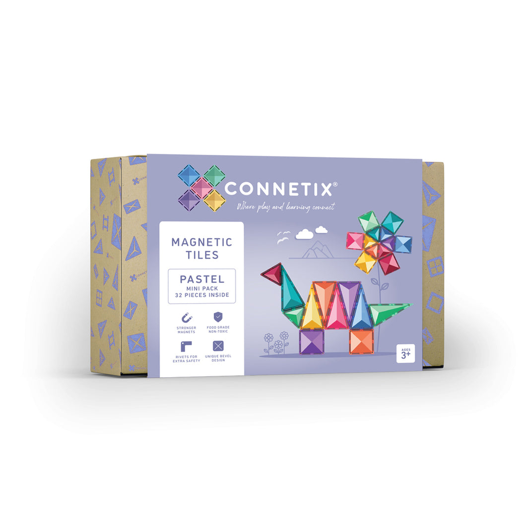 Connetix Pastel 32pc Mini Pack