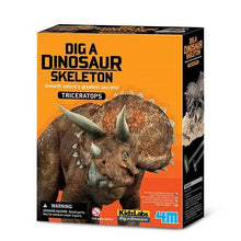 Load image into Gallery viewer, 4M Dig a Dinosaur Triceratops Kit
