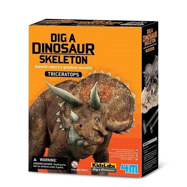 4M Dig a Dinosaur Triceratops Kit