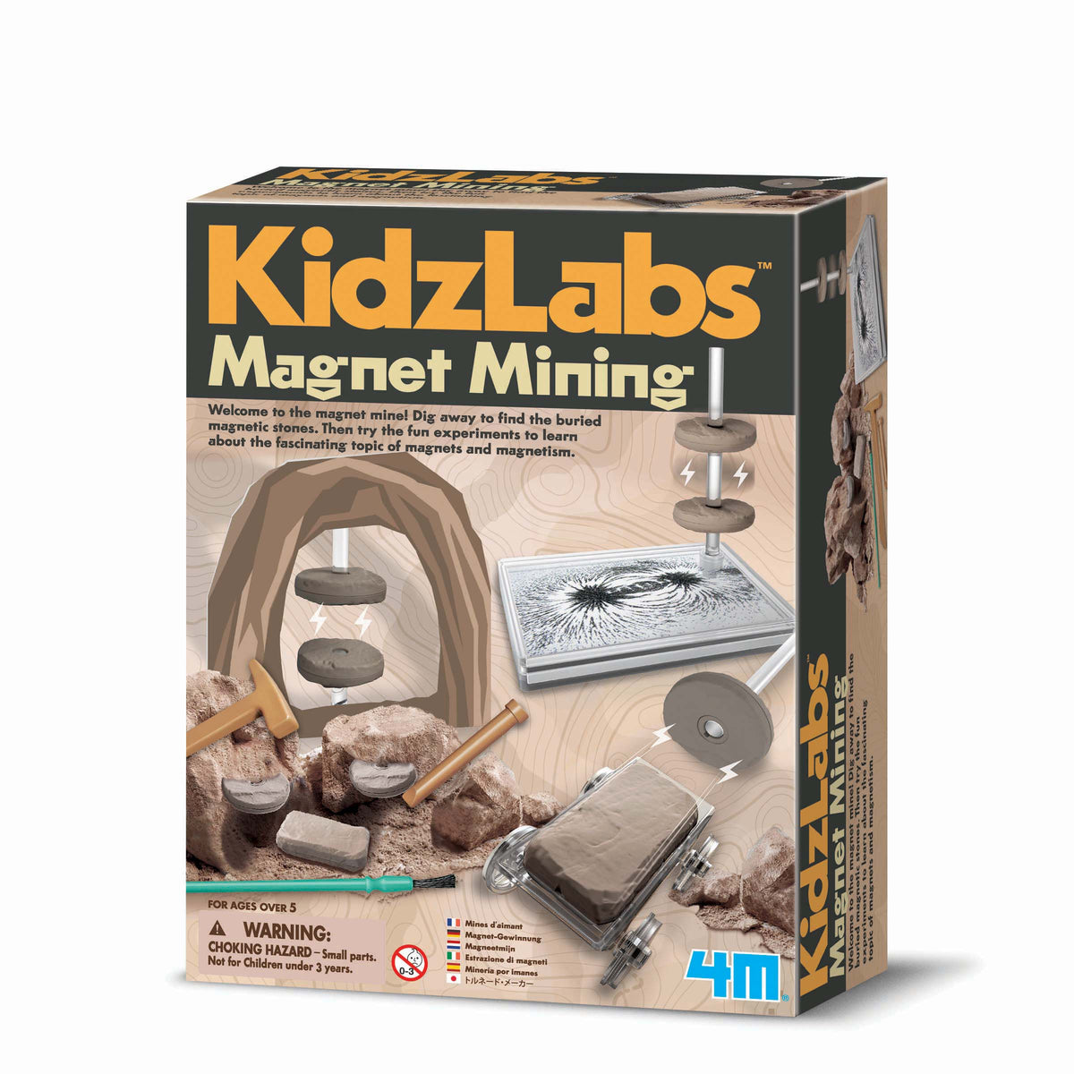 4M KidzLabs Magnet Mining