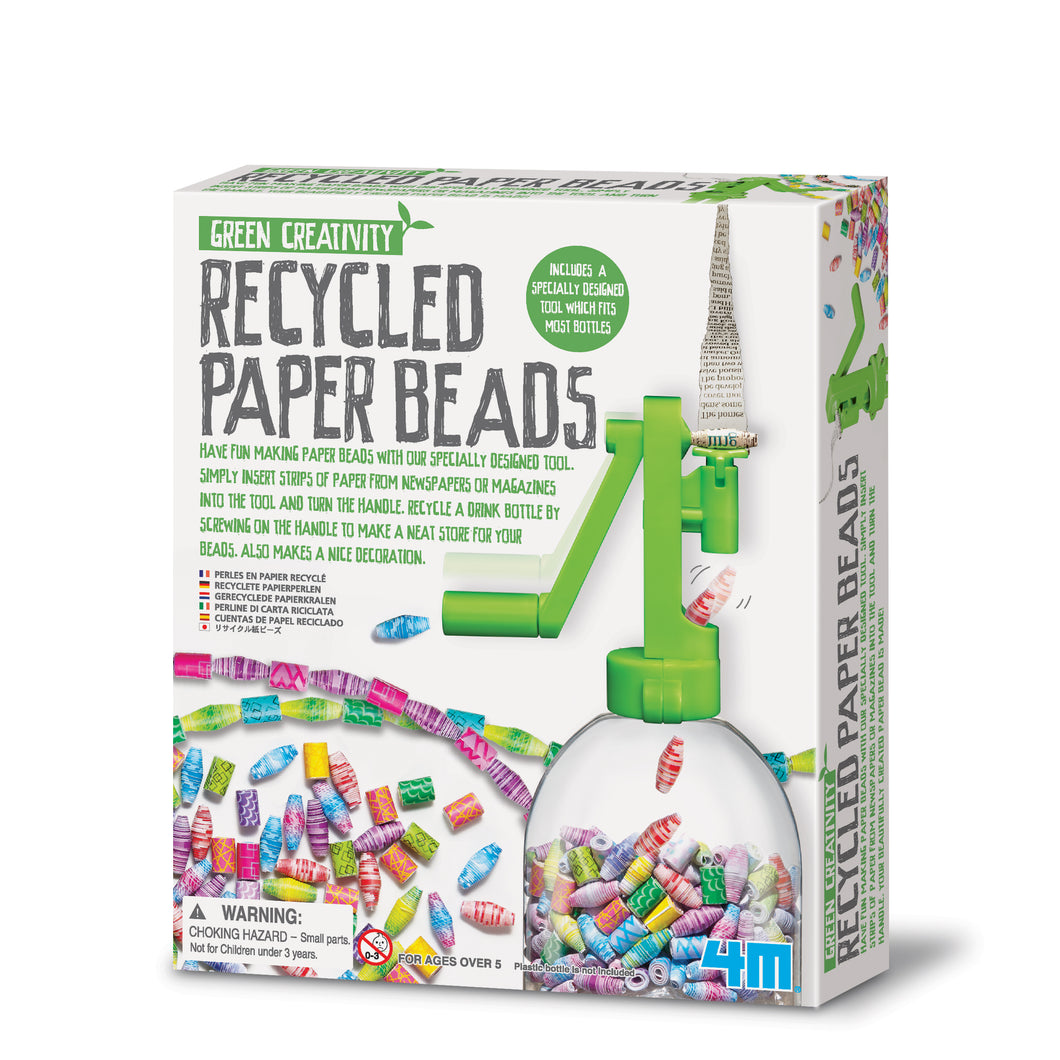 4M Green Science Recycled Paper Beads