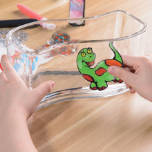 Load image into Gallery viewer, IsGift Make Your Own Dinosaur Suncatcher Kit
