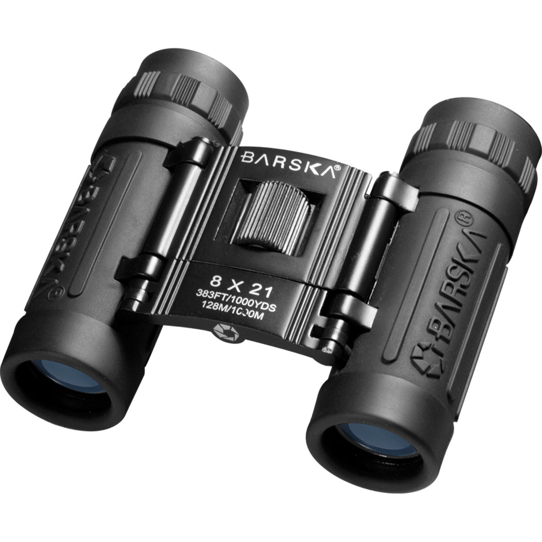 Barska 8x21 Lucid View Black Compact Binocular