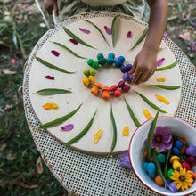 Load image into Gallery viewer, Grapat Mandala Little Rainbow Mushrooms
