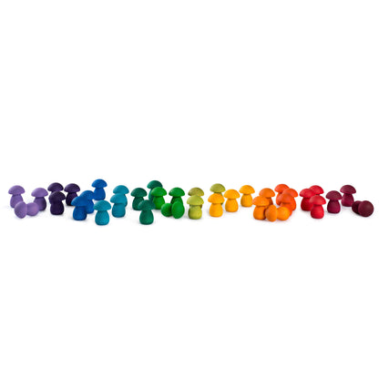 Grapat Mandala Little Rainbow Mushrooms