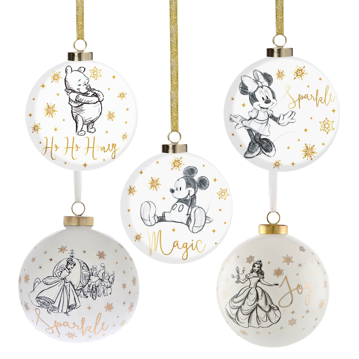 Disney Christmas Baubles (Assorted) ** FINAL SALE **