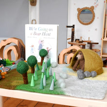 Load image into Gallery viewer, Tara Treasures Large Bear Hunt Playmat
