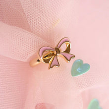 Load image into Gallery viewer, Lauren Hinkley Pink Bow Ring
