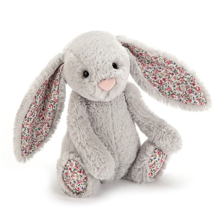 Jellycat Blossom Silver Bunny Little
