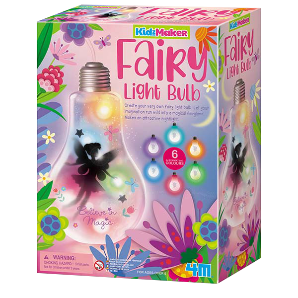 4M KidzMaker Fairy Light Bulb Kit