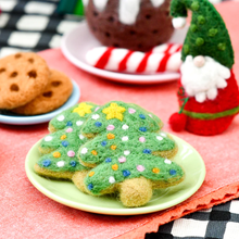 Load image into Gallery viewer, Tara Treasures Felt Christmas Tree Cookie
