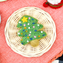 Load image into Gallery viewer, Tara Treasures Felt Christmas Tree Cookie
