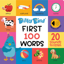 Load image into Gallery viewer, Ditty Bird First 100 Words Board Book
