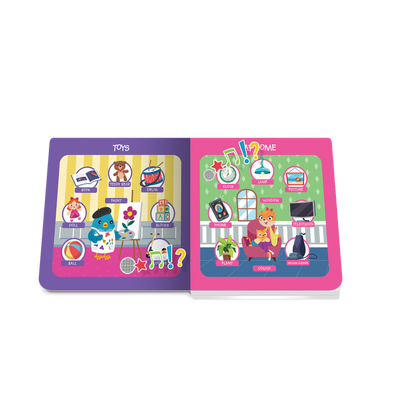 Ditty Bird First 100 Words Board Book (Rechargeable)
