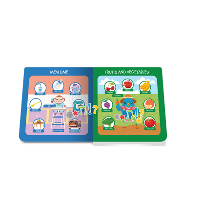 Ditty Bird First 100 Words Board Book (Rechargeable)