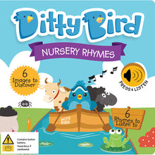 Load image into Gallery viewer, Ditty Bird Nursery Rhymes Board Book
