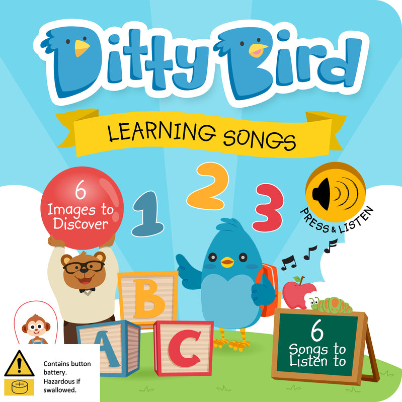 Ditty Bird Learning Songs Board Books