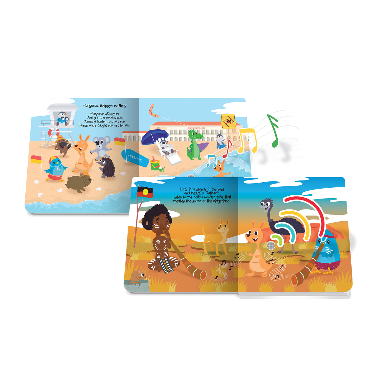 Ditty Bird Sounds of Australia Board Book (Rechargeable)