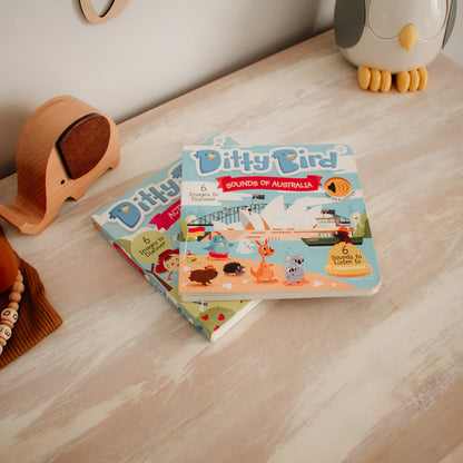 Ditty Bird Sounds of Australia Board Book (Rechargeable)