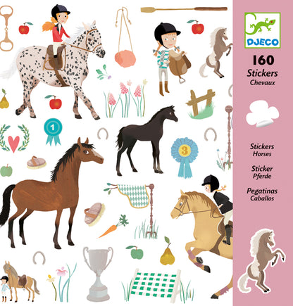 Djeco 160 Sticker Packs (Assorted)