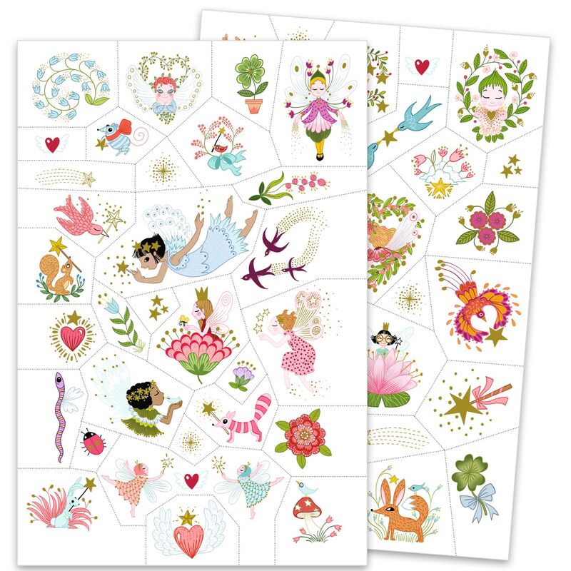 Djeco Temporary Tattoos (Assorted)