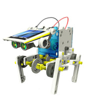 Load image into Gallery viewer, 14 in 1 Educational Solar Robot
