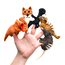 Load image into Gallery viewer, Tara Treasures Australian Animals (G) Finger Puppet Set
