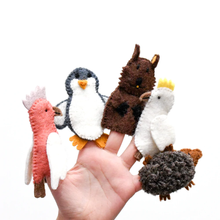 Load image into Gallery viewer, Tara Treasures Australian Animals (B) Finger Puppet Set
