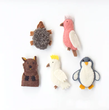 Load image into Gallery viewer, Tara Treasures Australian Animals (B) Finger Puppet Set
