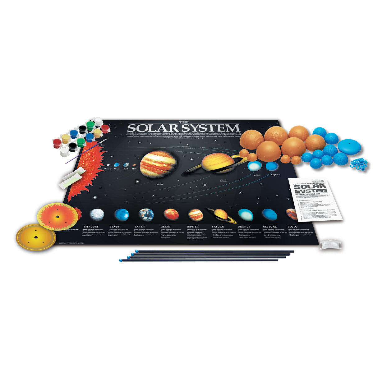 4M Large Solar System Toys Mobile Kit