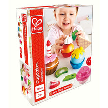 Load image into Gallery viewer, Hape 18pc Cupcakes
