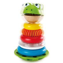 Load image into Gallery viewer, Hape Mr. Frog Stacking Rings

