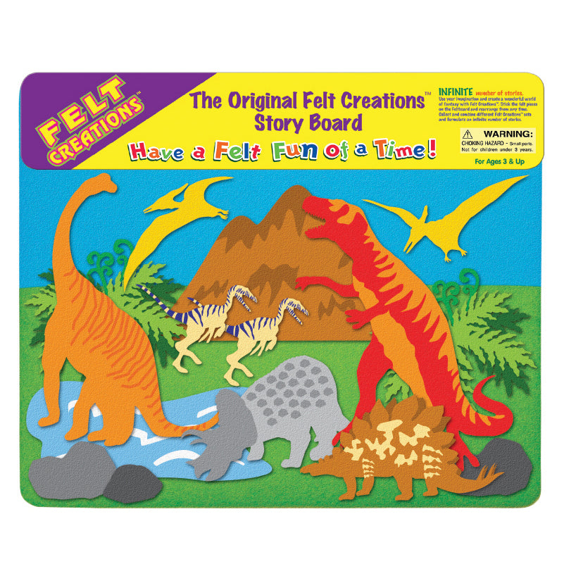 Felt Creations Prehistoric Dinosaurs