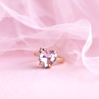 Lauren Hinkley Crystal Heart Ring