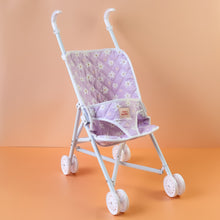 Load image into Gallery viewer, Tiny Harlow Doll&#39;s Stroller Lilac Daisy
