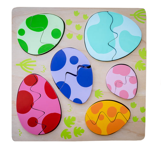 Kiddie Connect Egg and Dino Puzzle