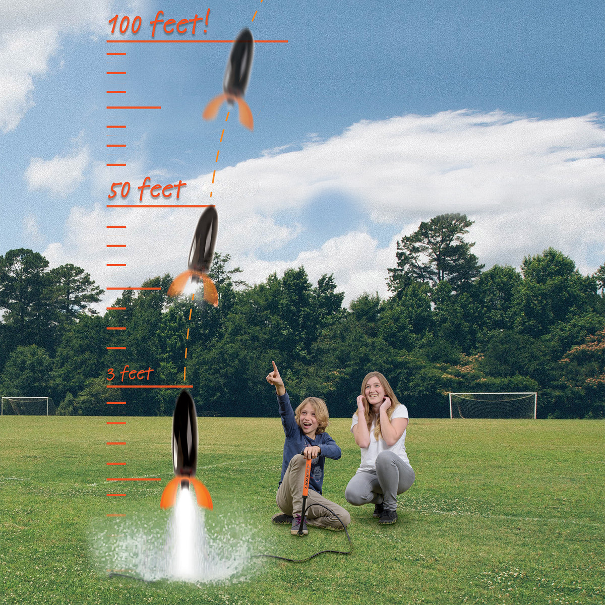 LiquiFly Water Powered Bottle Rocket